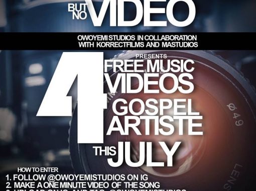 Free Gospel Music Video Shoot