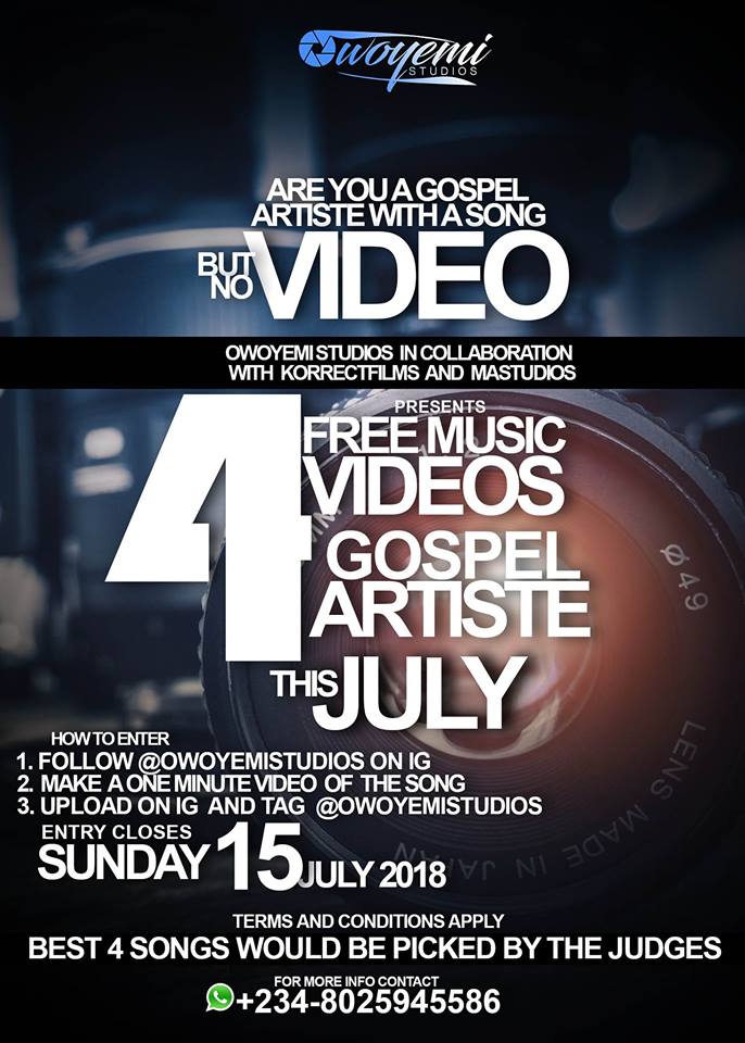 Free Gospel Music Video Shoot