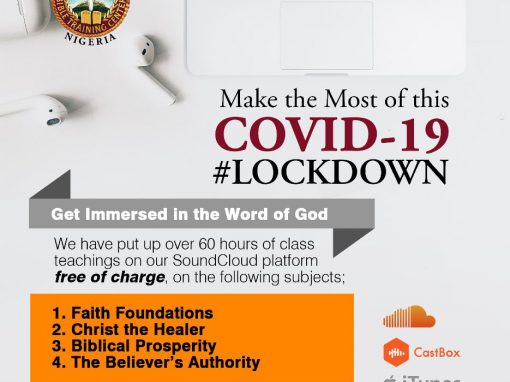 Rhema Nigeria Introduces Free Online Classes To Build Faith.